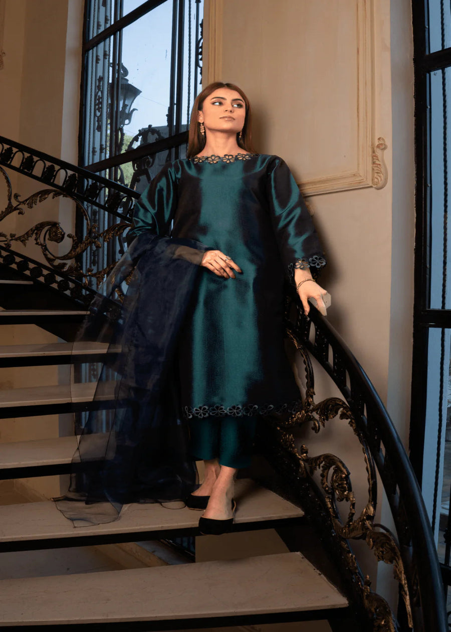 Naaz Couture-Dark Teal