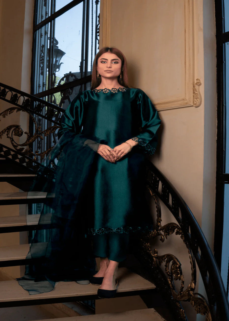 Naaz Couture-Dark Teal