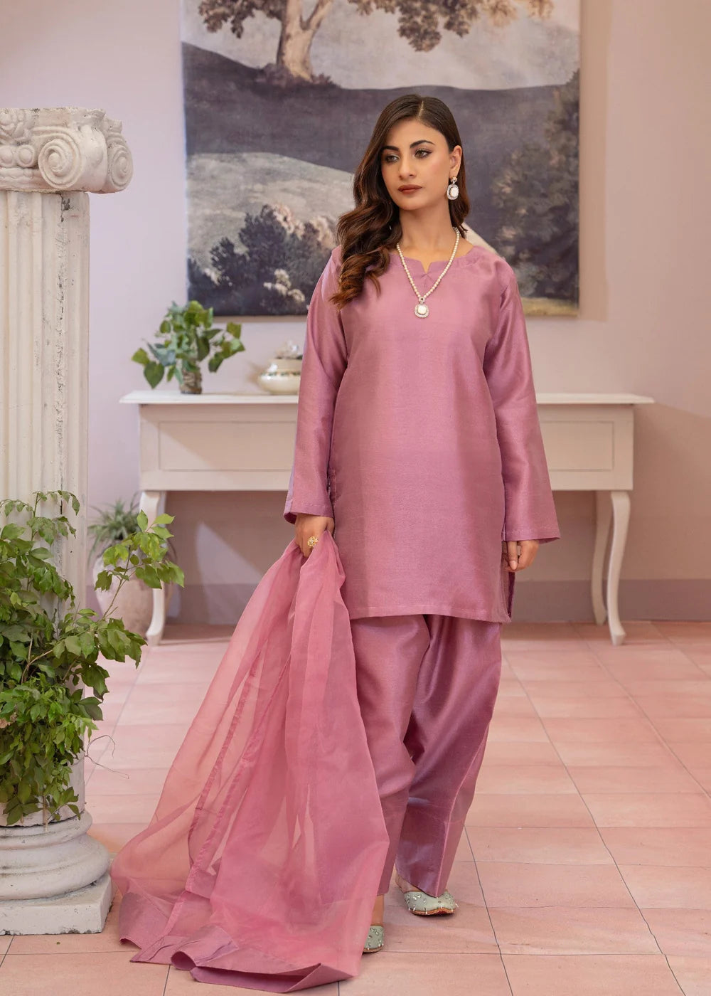 Momin Online-Pink Farshi Salwar