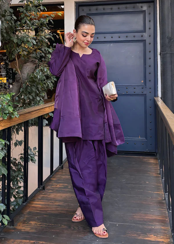 Momin Online-Plum Farshi Salwar