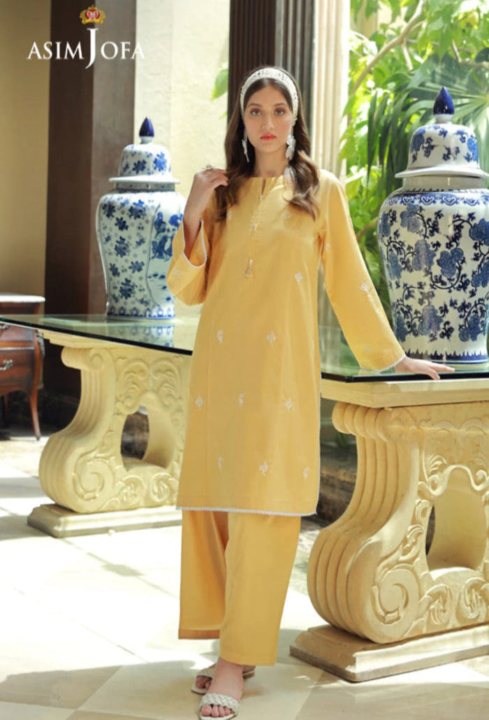 Asim Jofa - Yellow Two Piece